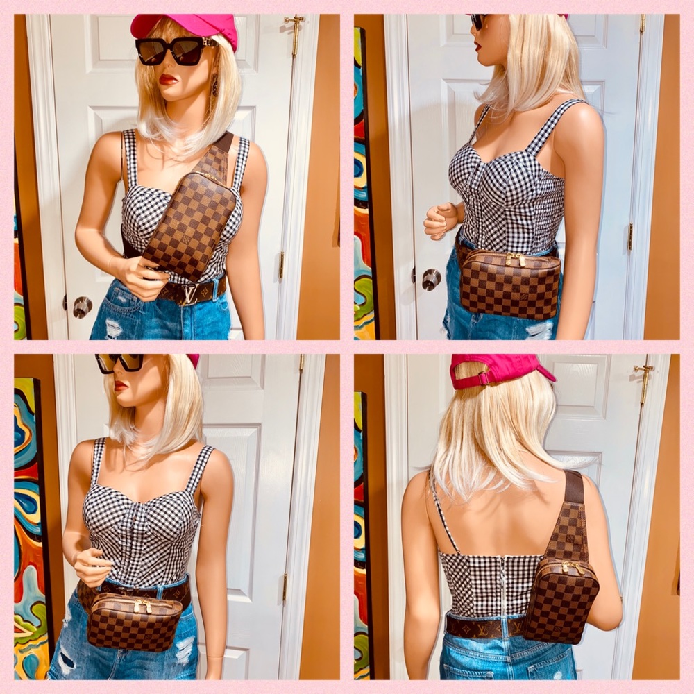 🧸🧸🧸 Authentic Louis Vuitton Geronimo Bodybag